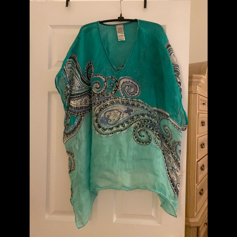 Chico’s light weight poncho